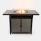 Deko Living 55 Inch Outdoor Rectangular Propane Barstool Firetable 40,000 BTU COB10005 - alternate 4